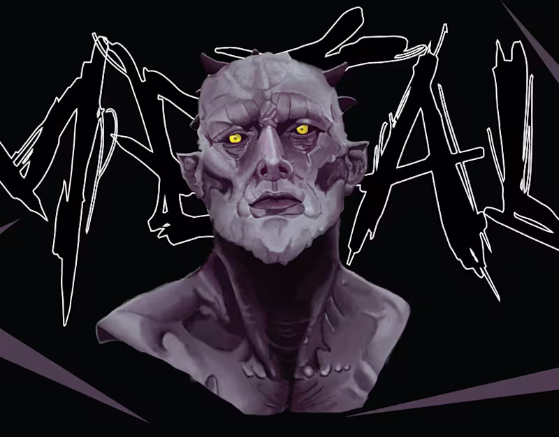 Cover image for Metal playlist Cover :: Behance