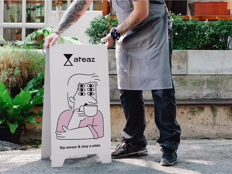 Cover image for ATEAZ CAFE