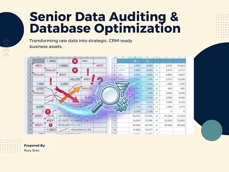 Cover image for Strategic Data Integrity & CRM
