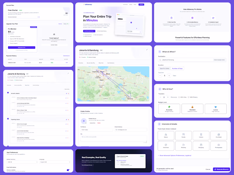 Cover image for Aitinerary Pro - AI Travel Planner