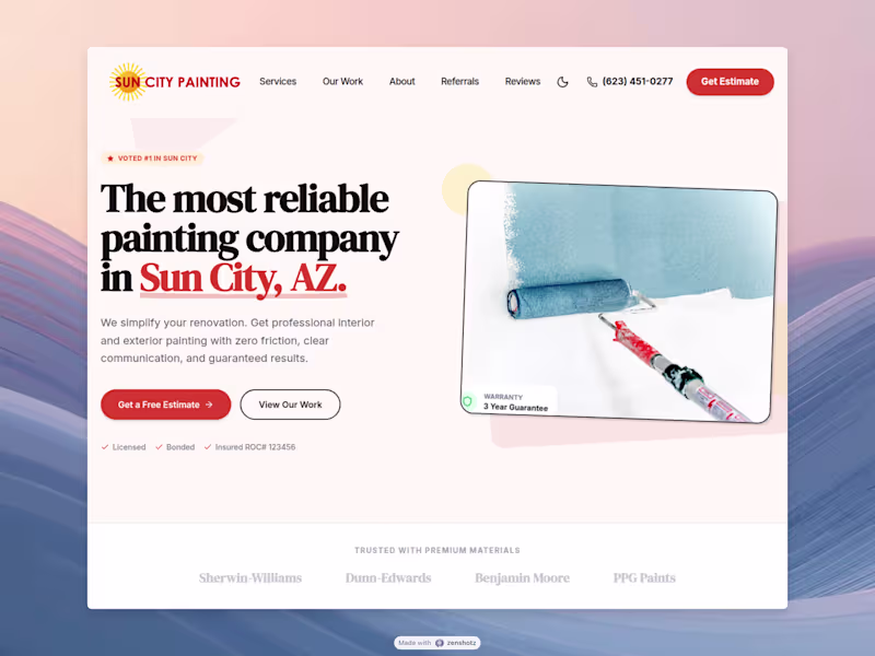 Cover image for Sun City Painting - Painting