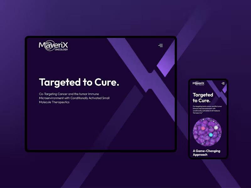 Cover image for Brand Evolution & Web Design for Biotech Innovator