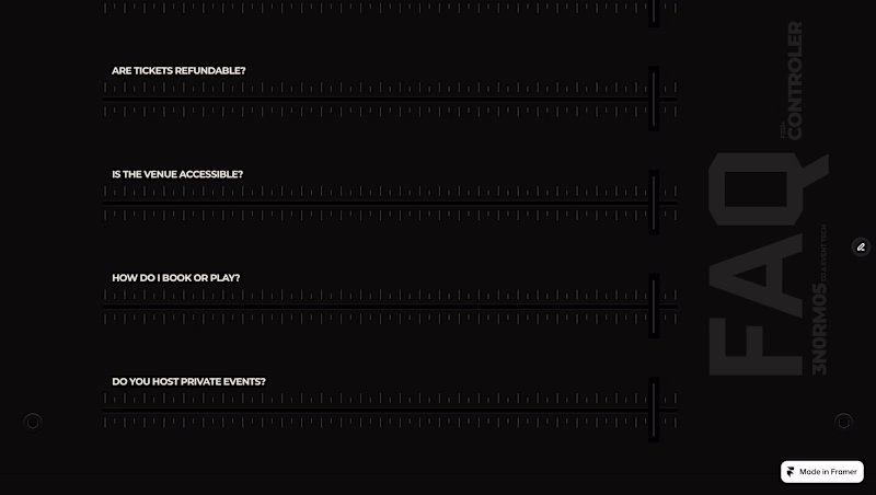 Cover image for Music Event FAQ Section