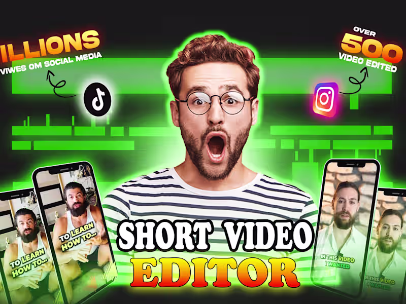 Cover image for I will edit professionally podcast video for social media