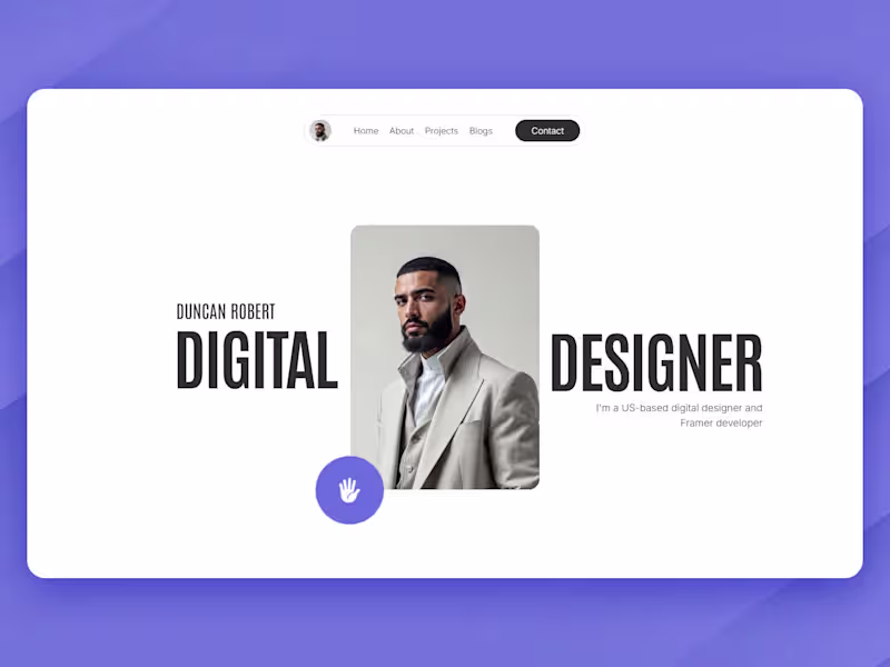 Cover image for Portavia — A modern portfolio template