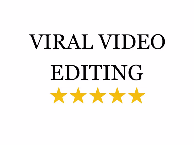 Cover image for I will make VIRAL VIDEOS for your social media