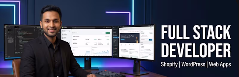 Cover image for 🚀 Full Stack Web Developer