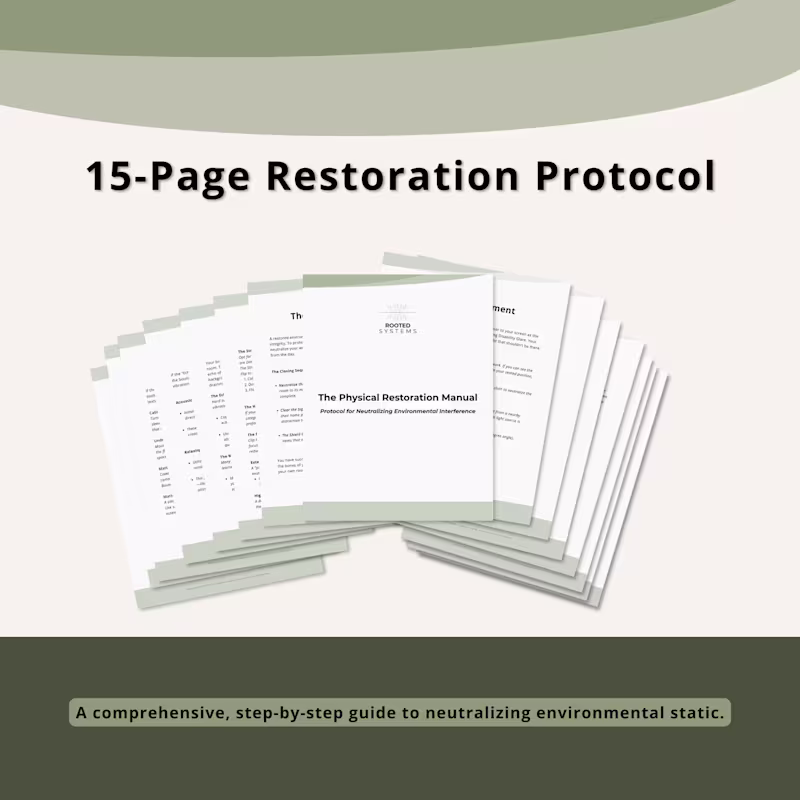 Cover image for Physical Restoration Manual — Multi-Page Document Design
