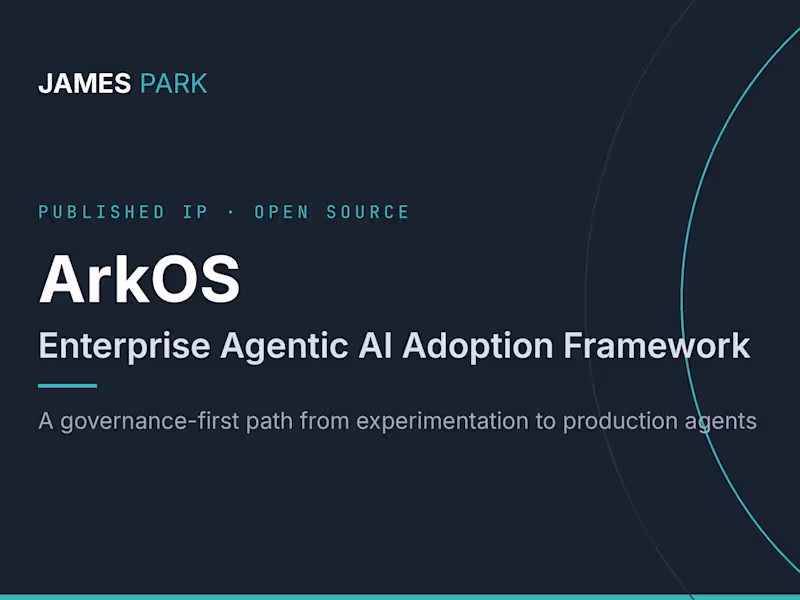 Cover image for ArkOS: Enterprise Agentic AI Adoption Framework