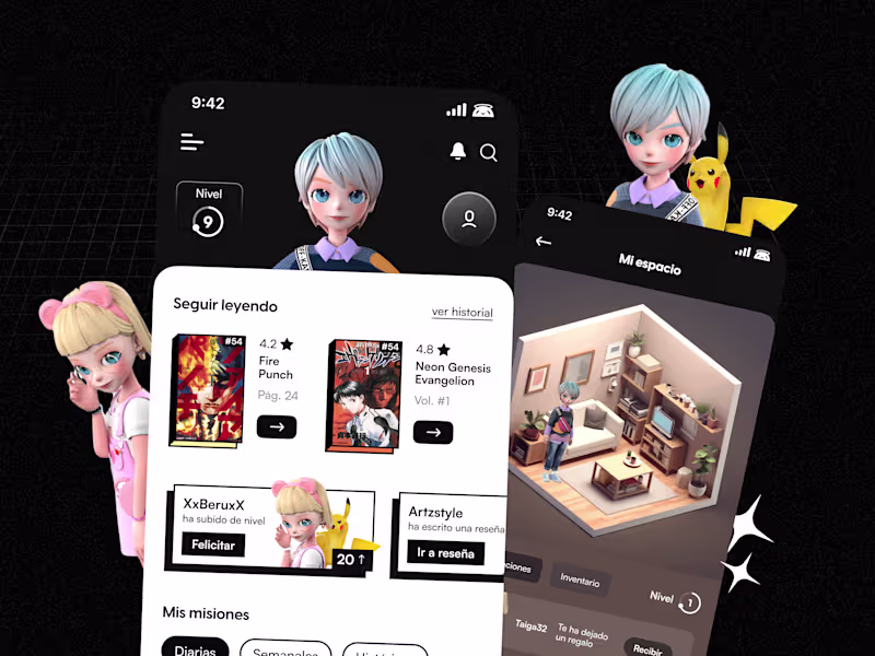 Cover image for Manga App Concept