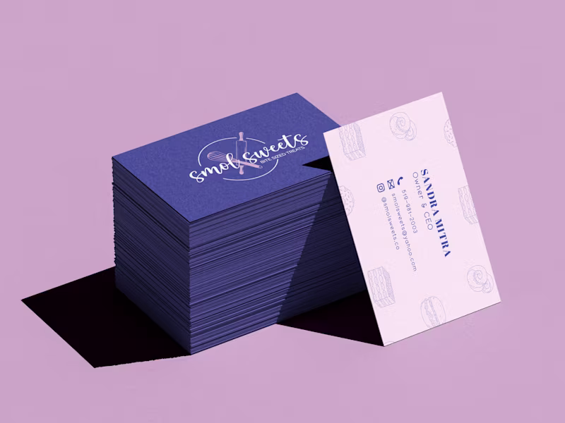 Cover image for Smol Sweets | Branding Design