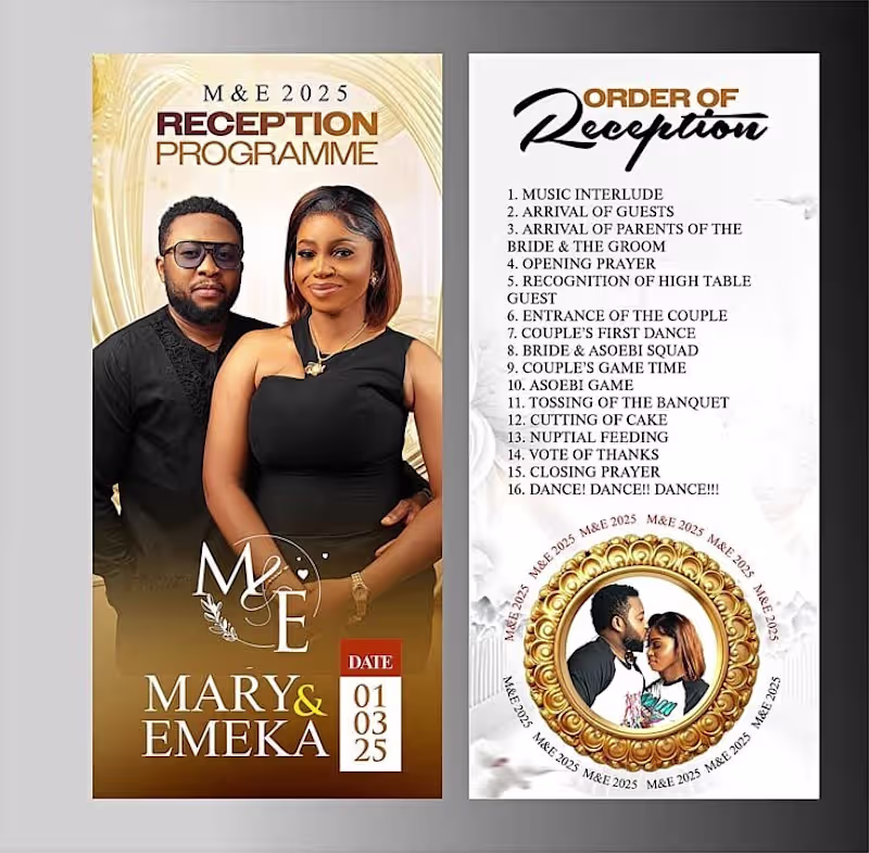 Cover image for wedding card design