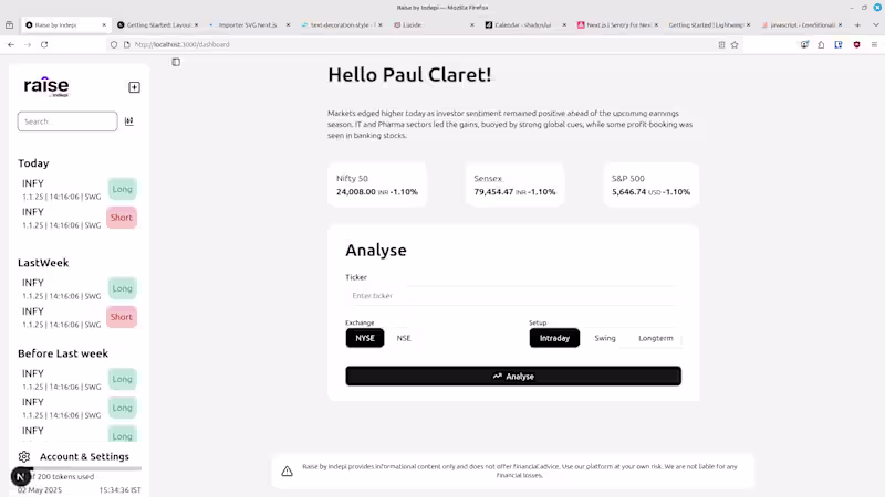 Cover image for AI-Driven Financial Data Analysis Platform for Indepi