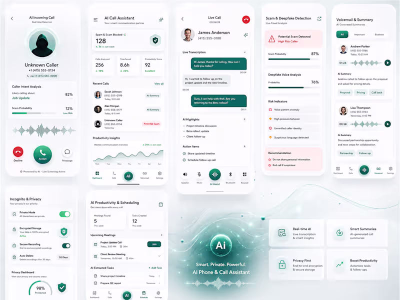Cover image for  AI Smart Call Assistance