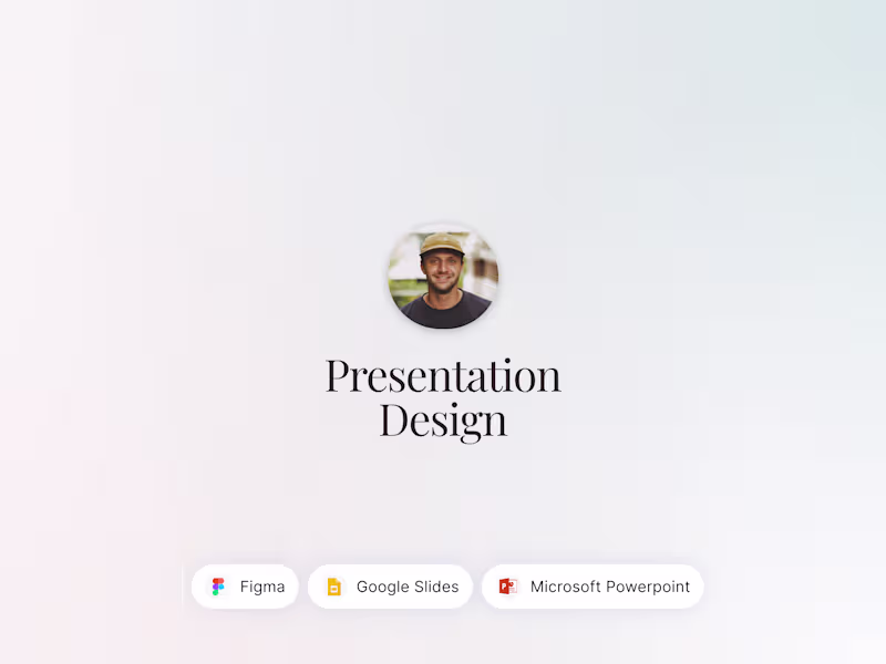 Cover image for Presentation Design