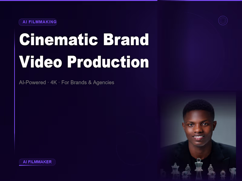 Cover image for Cinematic Brand Video Production (AI-Powered)