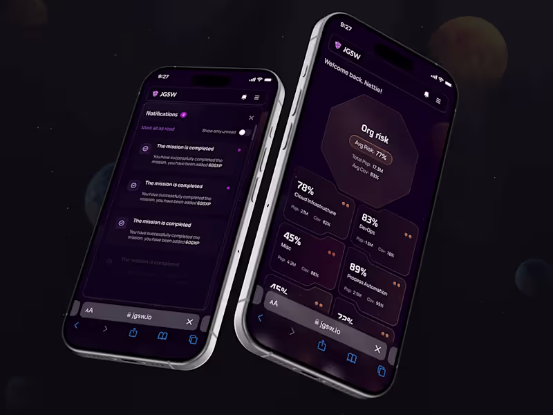 Cover image for JGSW – Gamified Cybersecurity Training Platform