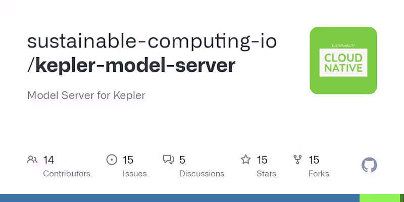Cover image for sustainable-computing-io/kepler-model-server