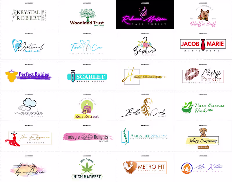Cover image for Premade Logofolio (Premade Logo Design Portfolio)
