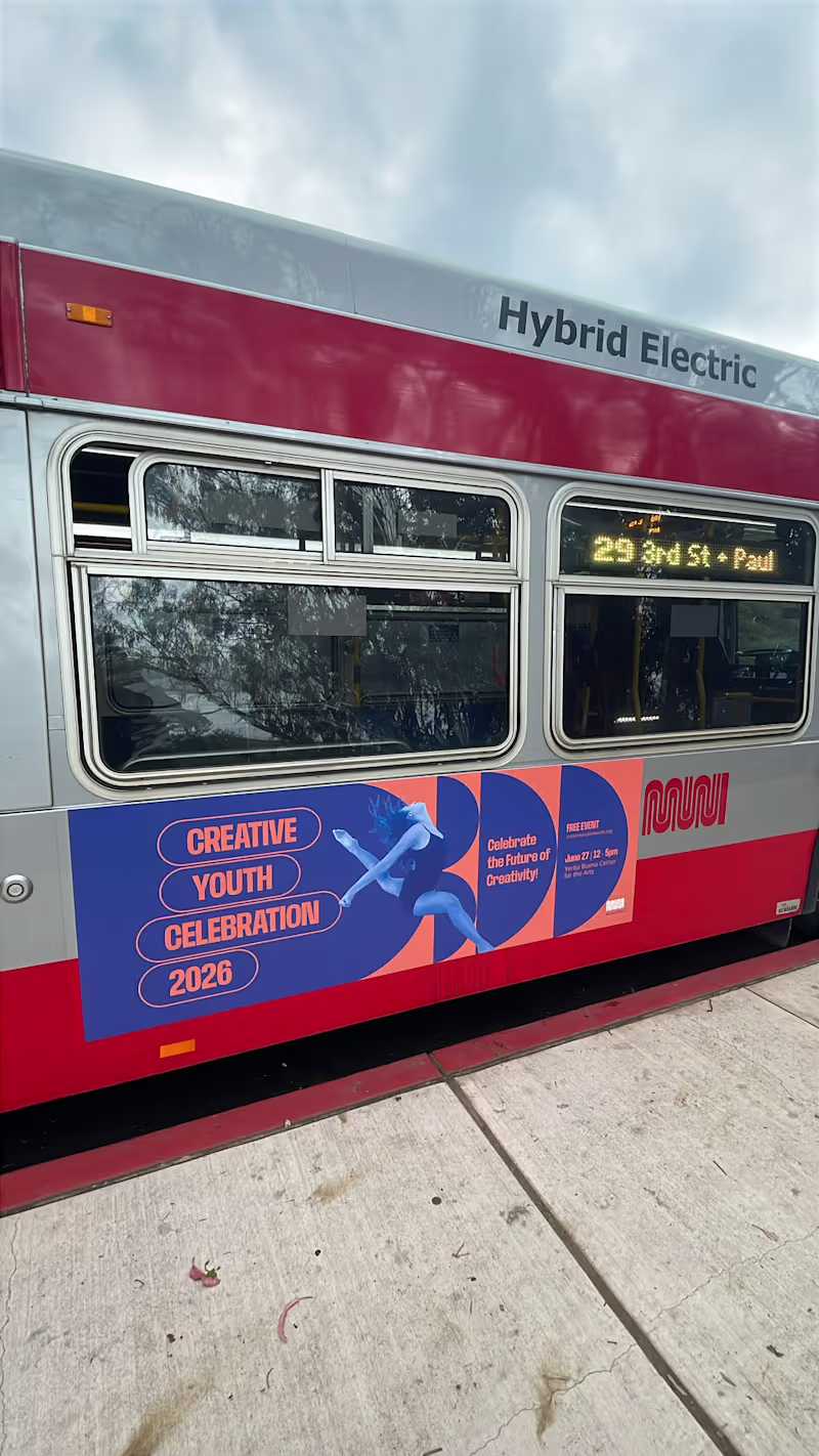 Cover image for Transformative Design: Creative Youth Awards Bus Campaign