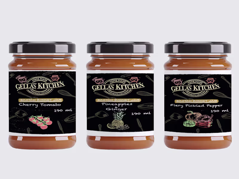Cover image for Branding Live Project | GELLA’S KITCHEN 