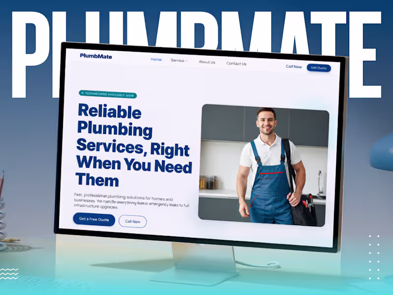 Cover image for Plumbbmate - Framer Website