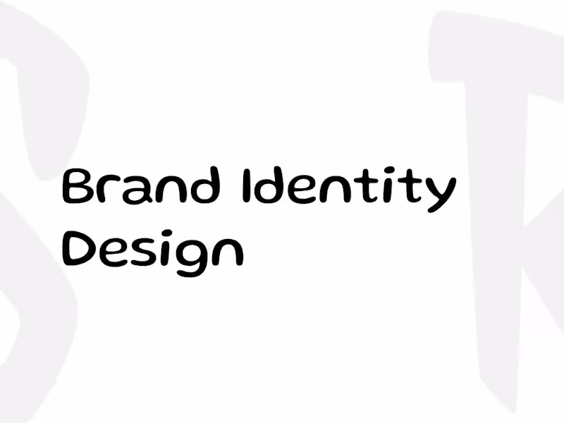 Cover image for Brand Identity Design
