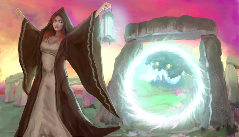 Cover image for Fantasy Illustrations for Ballet Performance