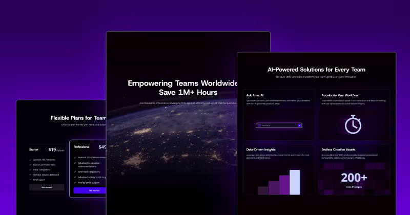 Cover image for Atlas AI - AI Project Website