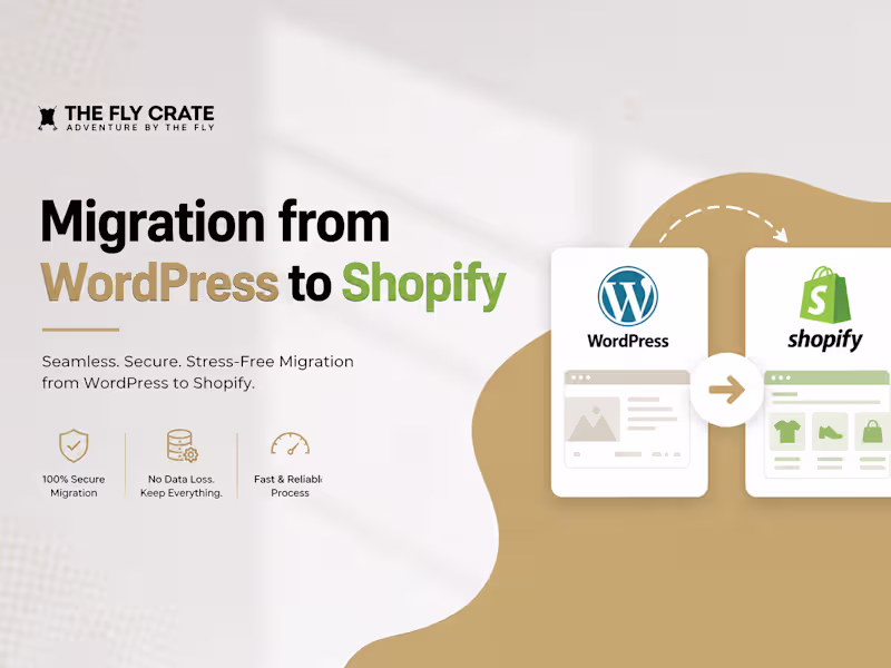 Cover image for Migration from wordpress to shopify 