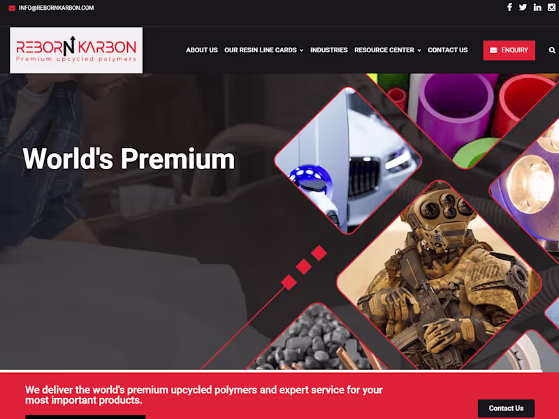 Cover image for Website Design Reborn Karbon 