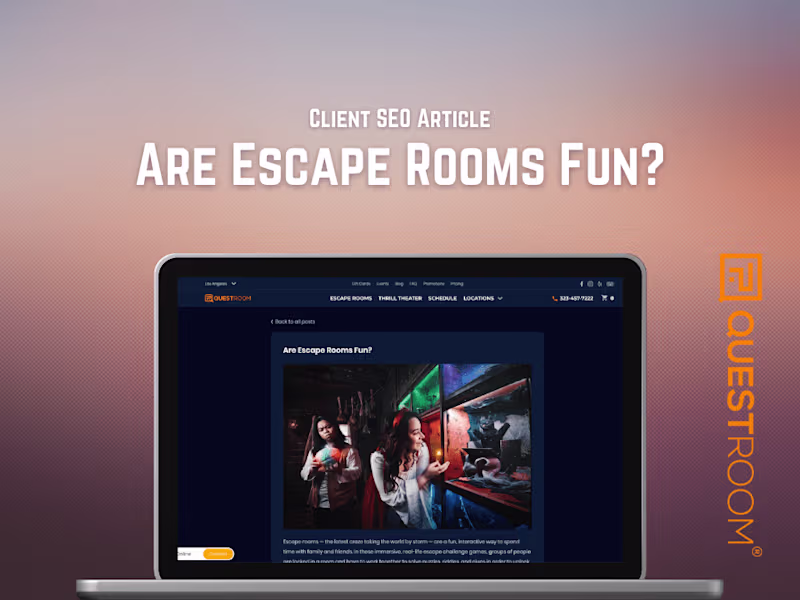 Cover image for Are Escape Rooms Fun? | Client Blog
