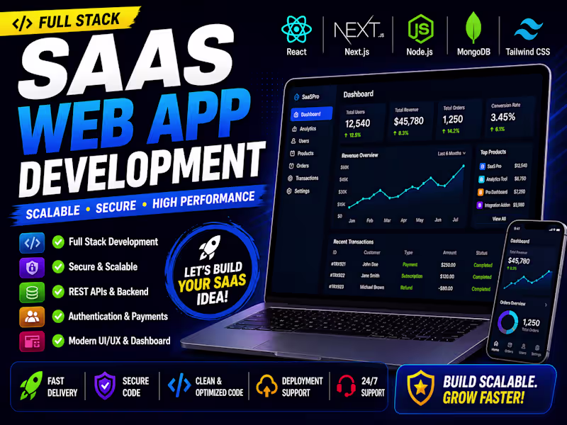 Cover image for build scalable saas web application 