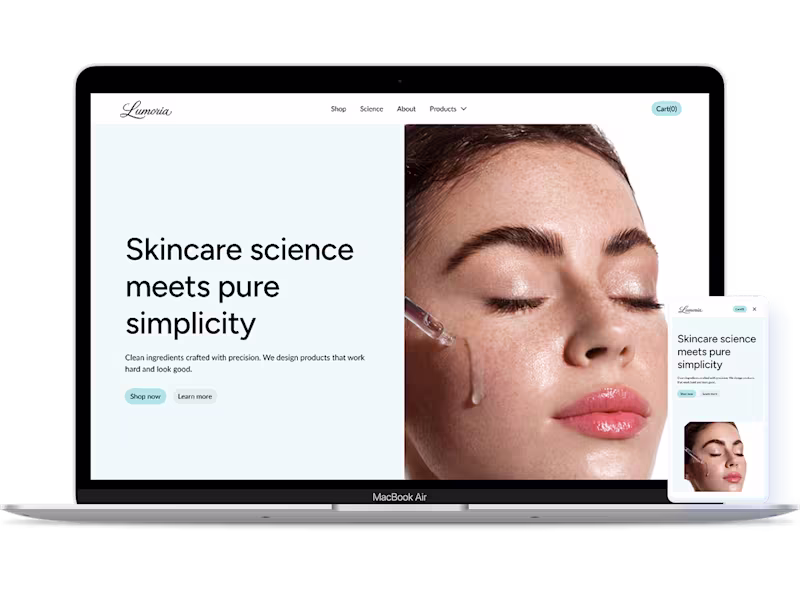 Cover image for Lumoria Skincare
