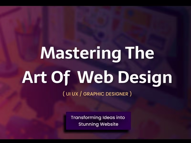 Cover image for **"Custom Web Design: Stunning Websites for Your Brand"**