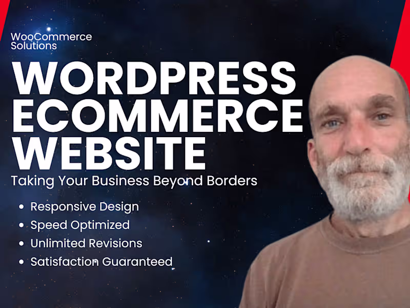 Cover image for Custom WordPress Website Design and Development   