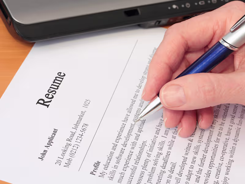 Cover image for Resume Writer