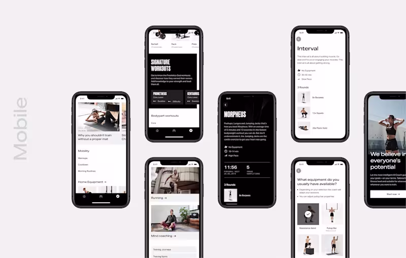 Cover image for Freeletics App Visual Refresh