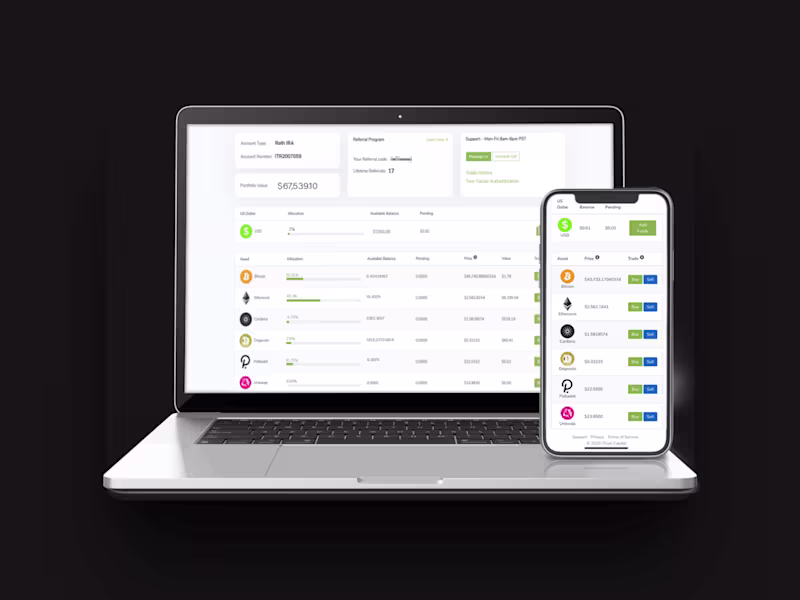 Cover image for CRYPTO LANDING PAGE