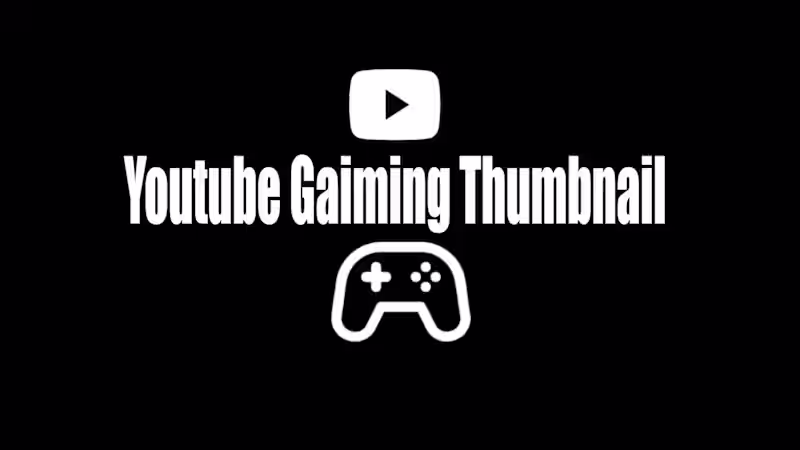 Cover image for Youtube Gaiming Video Thumbnail