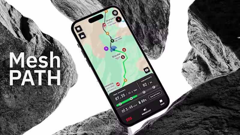 Cover image for MeshPath - Off-Grid UX/UI Case Study