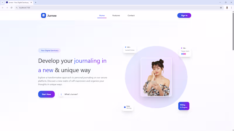 Cover image for Jurnee – Productivity & Journaling App