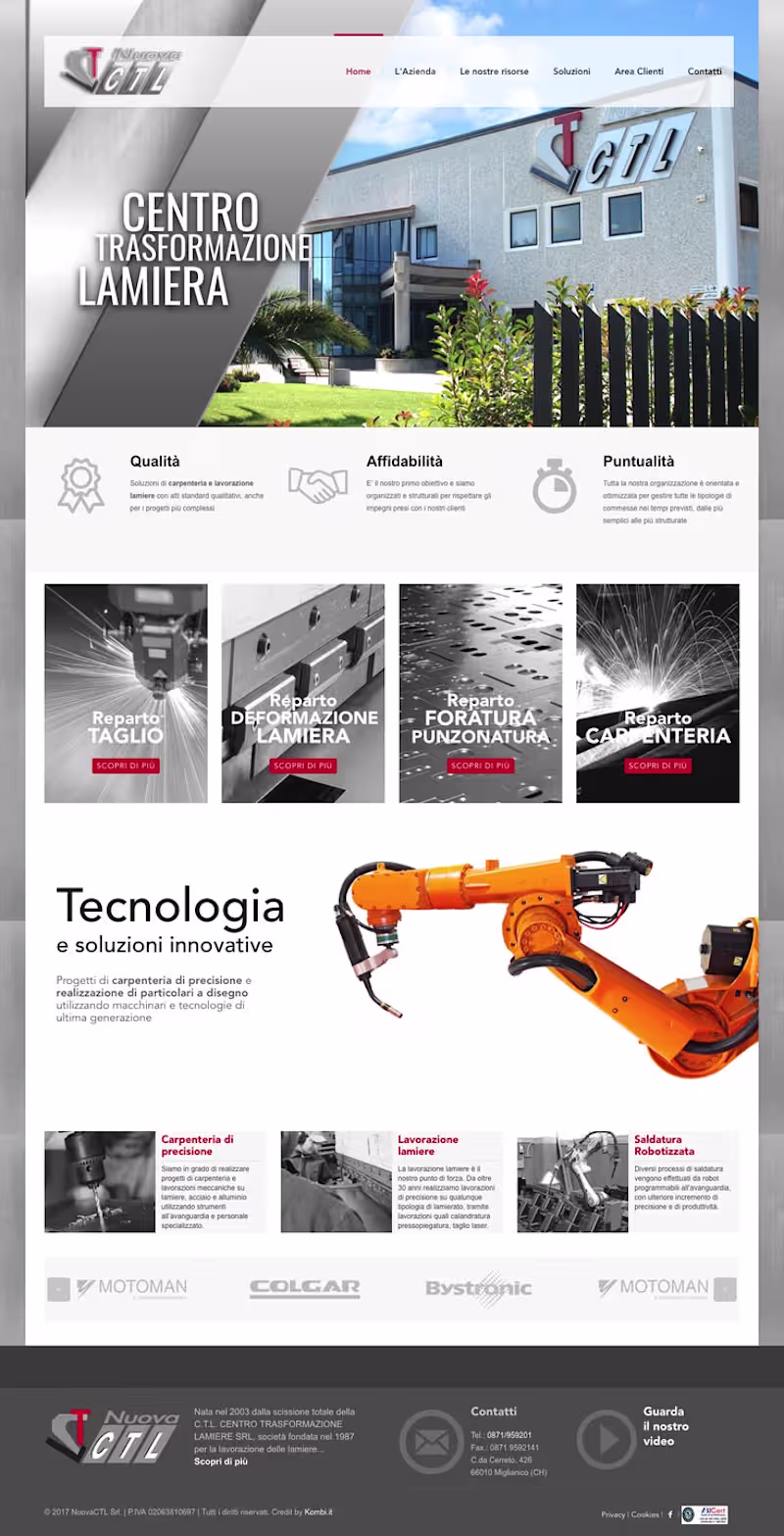 Cover image for Industrial & Real Estate Website