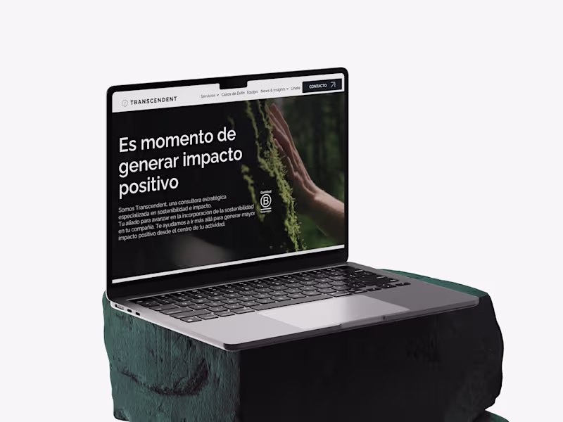 Cover image for Transcendent Website Redesign