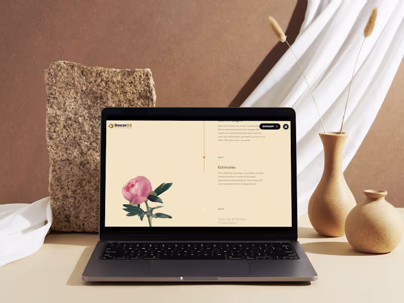 Cover image for Custom WordPress Website for Decor24