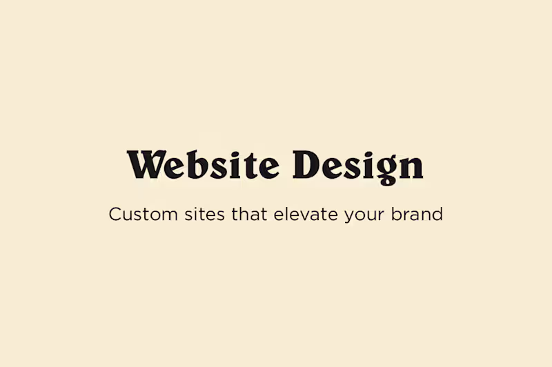 Cover image for WEBSITE DESIGN