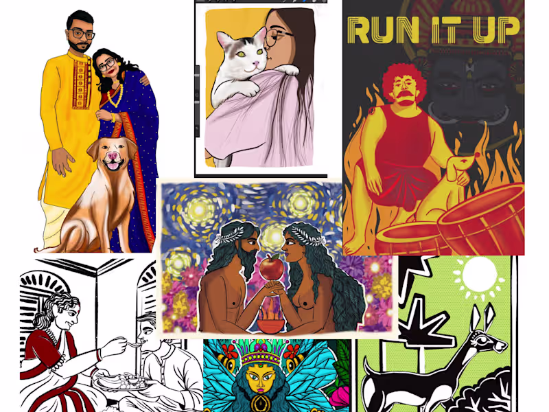 Cover image for Creative Brand Illustrator | Storytelling Through Art