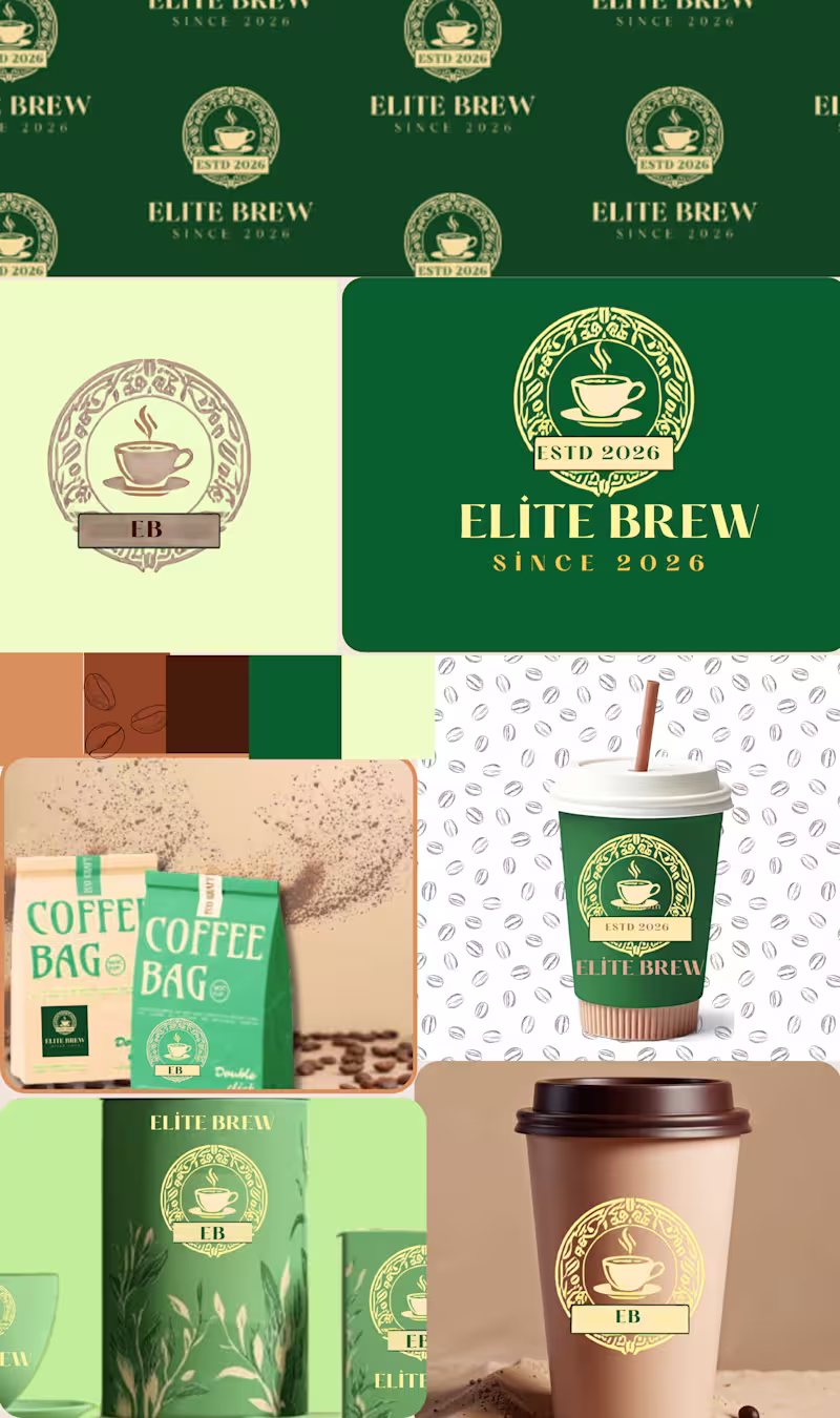 Cover image for premium logo design, brand identity