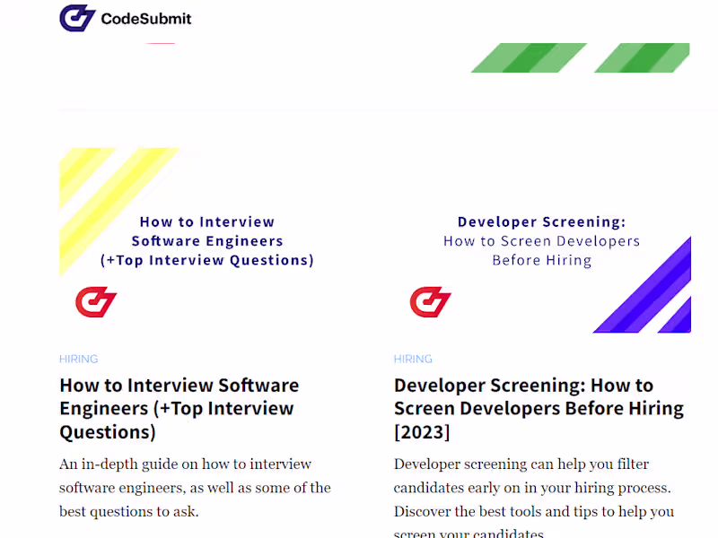 Cover image for SEO Blog Content for CodeSubmit 