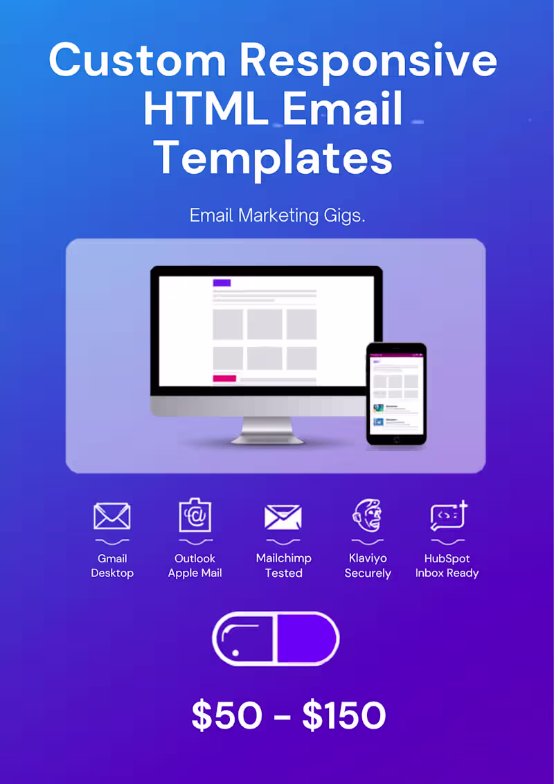 Cover image for HTML Email Template Development